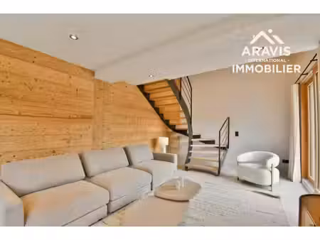 appartement t3 duplex de 73 m2 avec terrasse et vue montagne
