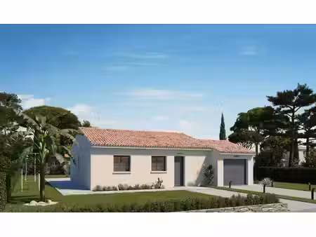 terrain avec maison neuve à vendre