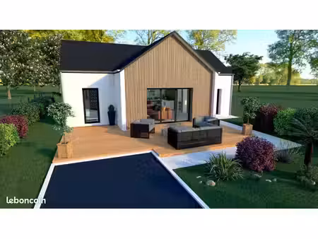 projet de construction d'une maison 70 m² avec terrain à langan (35)