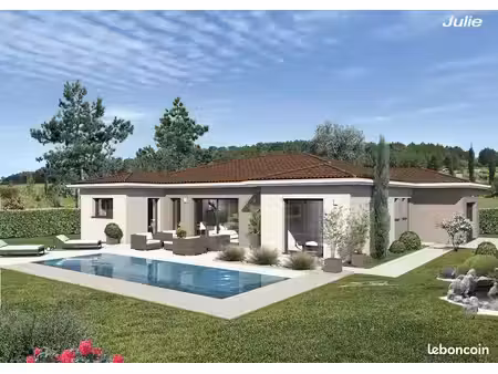 maison 100 m² avec terrain à longechenal (38)