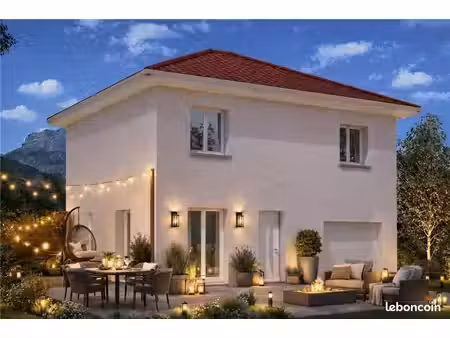 projet de construction d'une maison 81 m² avec terrain à saint-pierre-d'allevard (38)