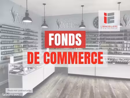 fonds de commerce 120 m²