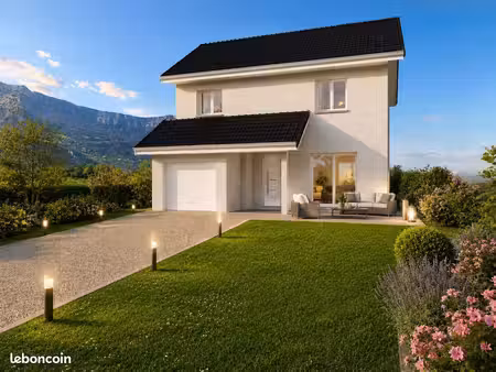 projet de construction d'une maison 91 m² avec terrain à saint-theoffrey (38)