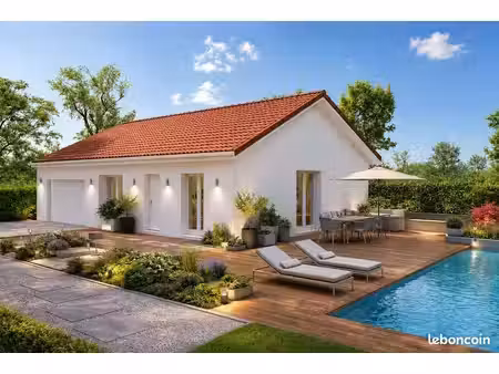 projet de construction d'une maison 90 m² avec terrain à voiron (38)