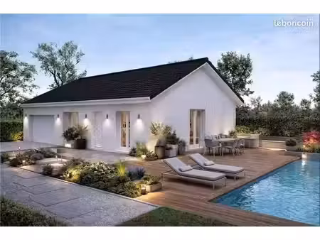 projet de construction d'une maison 87 m² avec terrain à saint-martin-le-vinoux (38)