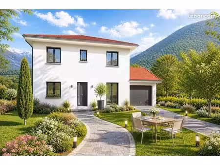 projet de construction d'une maison 97 m² avec terrain à vif (38)