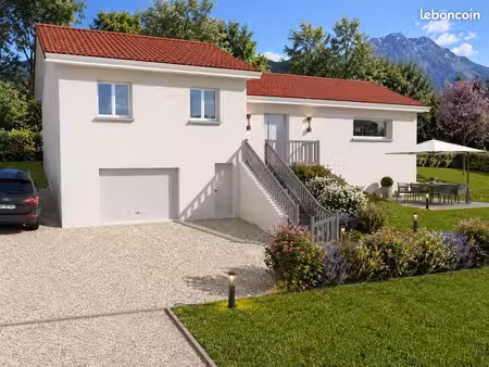 projet de construction d'une maison 123 m² avec terrain à saint-martin-le-vinoux (38)