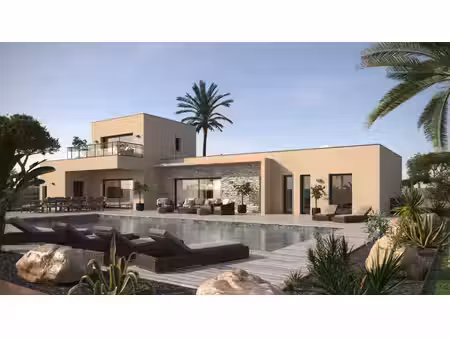 terrain avec maison neuve à vendre
