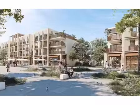 ? mauguio - t2 neuf climatisé 45m2 + terrasse et parking - cellier indépendant - première 