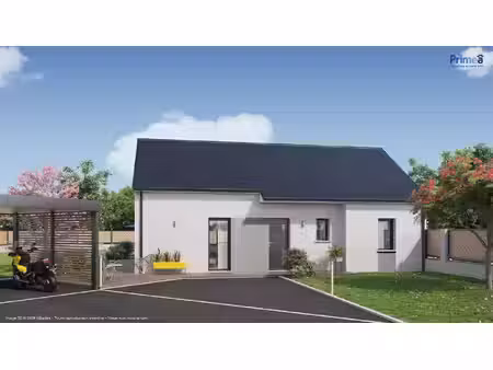 terrain avec maison neuve à vendre