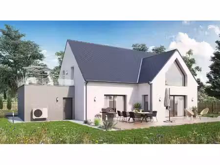 terrain avec maison neuve à vendre