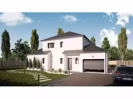 terrain avec maison neuve à vendre