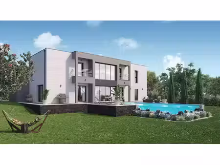 terrain avec maison neuve à vendre