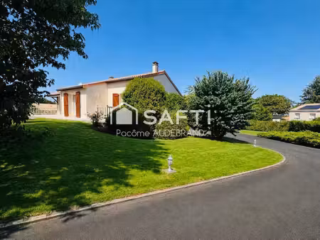 pavillon 180m2  5 chambres semi-enterré – parthenay