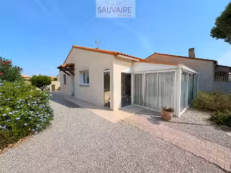 pavillon de plain-pied  t4 avec garage et véranda