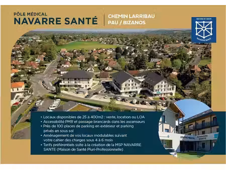 vente bureaux 60 m²