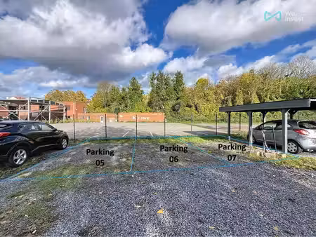 *** a vendre *** tubize - 3 emplacements de parkings !