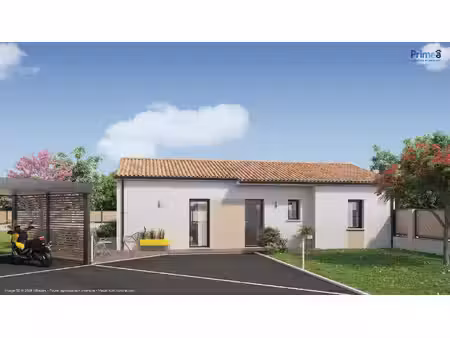terrain avec maison neuve à vendre