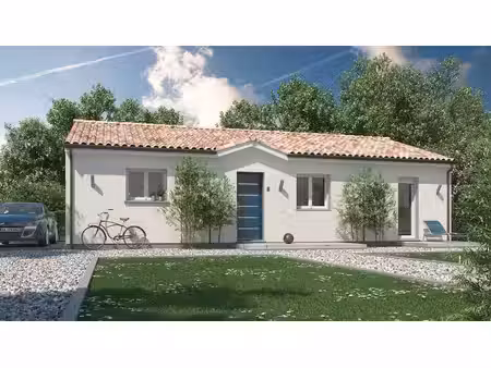 terrain avec maison neuve à vendre