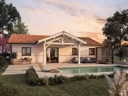terrain avec maison neuve à vendre