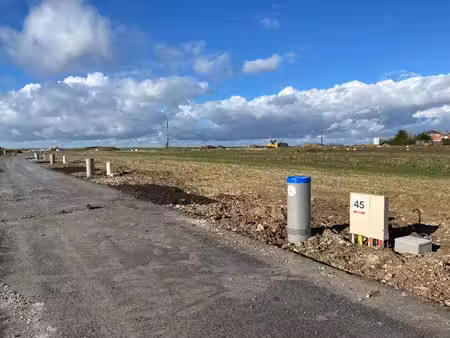 terrain constructible à vendre