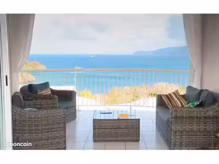 vente appartement t3 - vue d'exception sur mer caraïbe