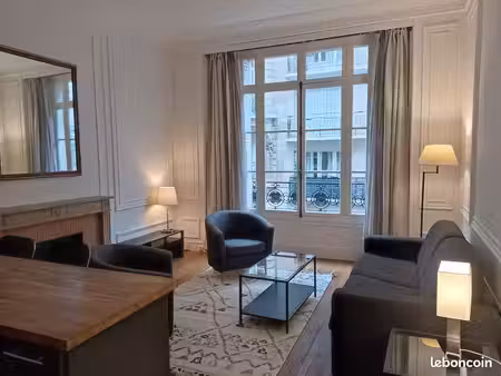 2 pièces 45m² quartier henri martin