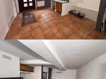 maison de bourg avec garage indépendant