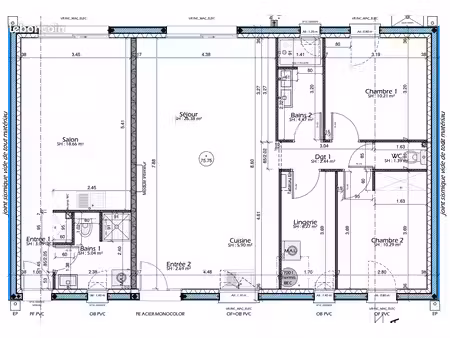 maison 3 pièces avec jardin  terrasse  et dépendance studio meublé