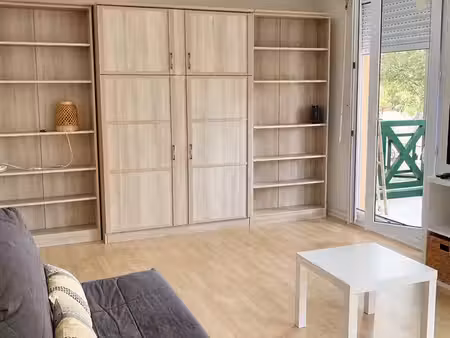studio meublé étudiant tarnos plage – sept->juin– terrasse & parking