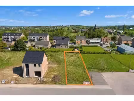 magnifique parcelle de terrain d’environ 550 m² à barchon