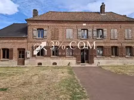 vente maison à oisemont (80140) : à vendre / 145m² oisemont