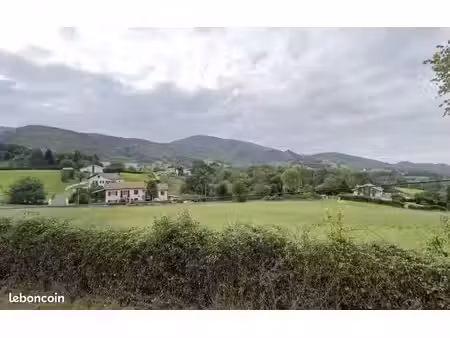 terrain 645 m² urrugne