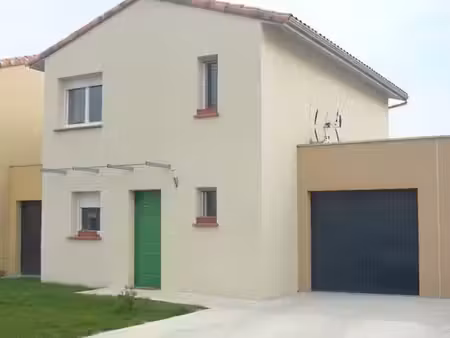 très agréable maison t4 avec petit jardin donnant sur un parc – castelginest