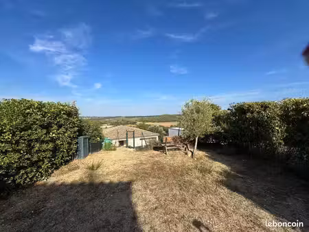 maison t4 100m2 avec garage  jardin et vue dominante