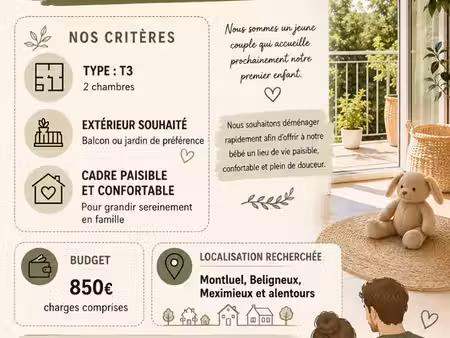 recherche appartement t3