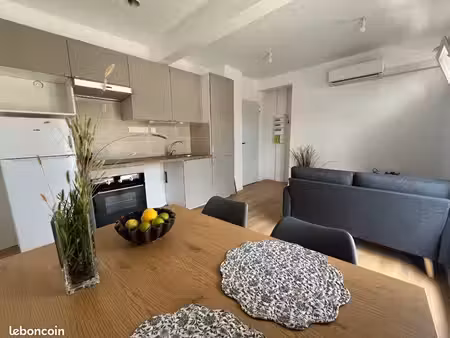 t2 meublé avec balcon privatif – 40 m²
