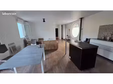 loue appartement lumineux sur la saulce t3 + terrasse + garage