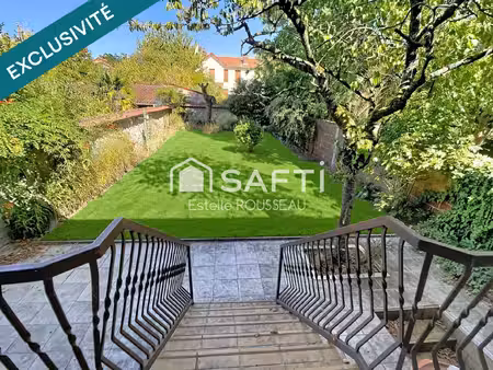 maison avec jardin au calme 8 mn à pied du rer a