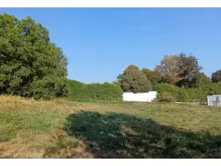 grand terrain de plus de 3 000 m2 avec vue sur le château de josselin (morbihan - bretagne