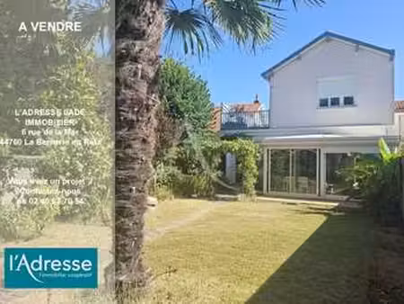 vente maison bord de mer à la bernerie-en-retz (44760) : à vendre bord de mer / 129m² la b
