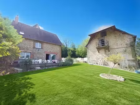 (61300) maison saint sulpice sur risle 5 pièce(s) 125 m2  maisonnette pour gîte à terminer