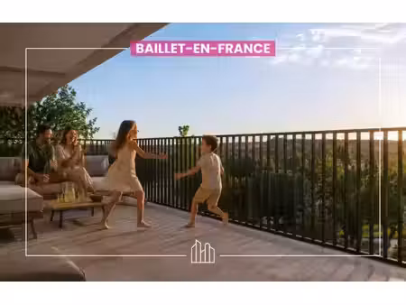 vente appartement neuf baillet-en-france - - surface privée