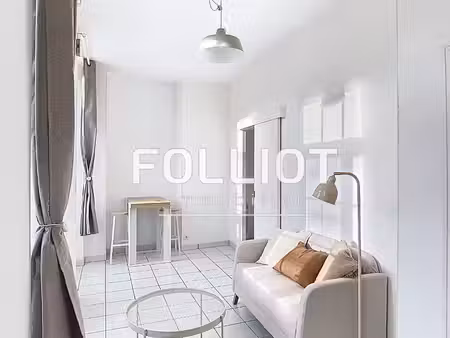 a louer  granville hypercentre  un appartement t2 meublé de 31.48 m2