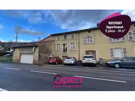 vente appartement 2 pièces 34.55 m² à rustroff (57480)  90 000 €