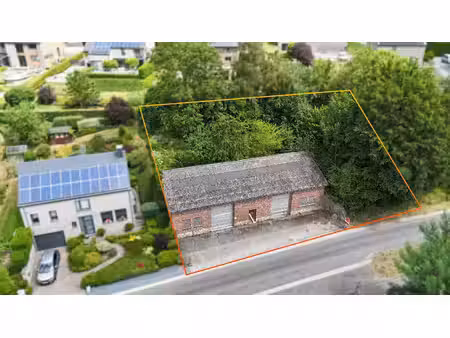 surface industrielle à vendre à la fange 40 manhay (vbe56991)