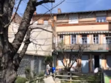 immeuble 4 appartements  grand jardin terrasse et balcon à toulouse (31400) avec yamina ke