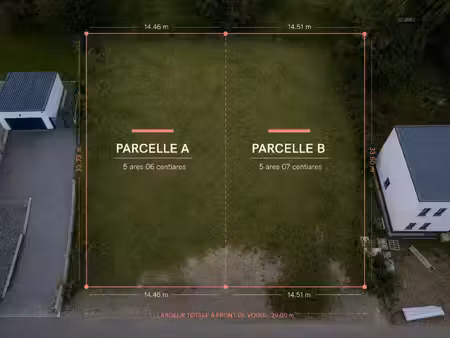 terrain à vendre à rue grande pierrère 22 sambreville (vbe57319)