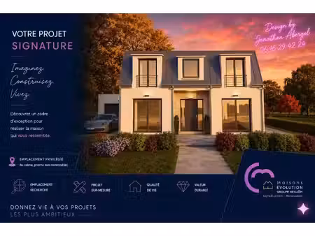 vente maison neuve 6 pièces 150 m² à tigery (91250)  578 000 €