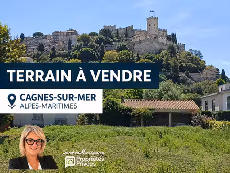achat terrain 3 015m² cagnes sur mer 06800